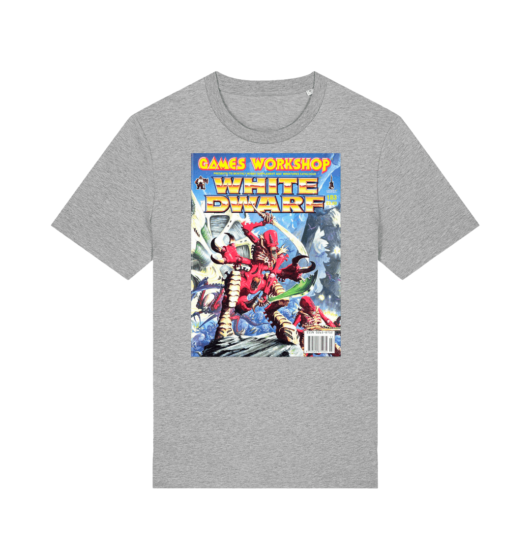 Heather Grey Printed T-shirt Front